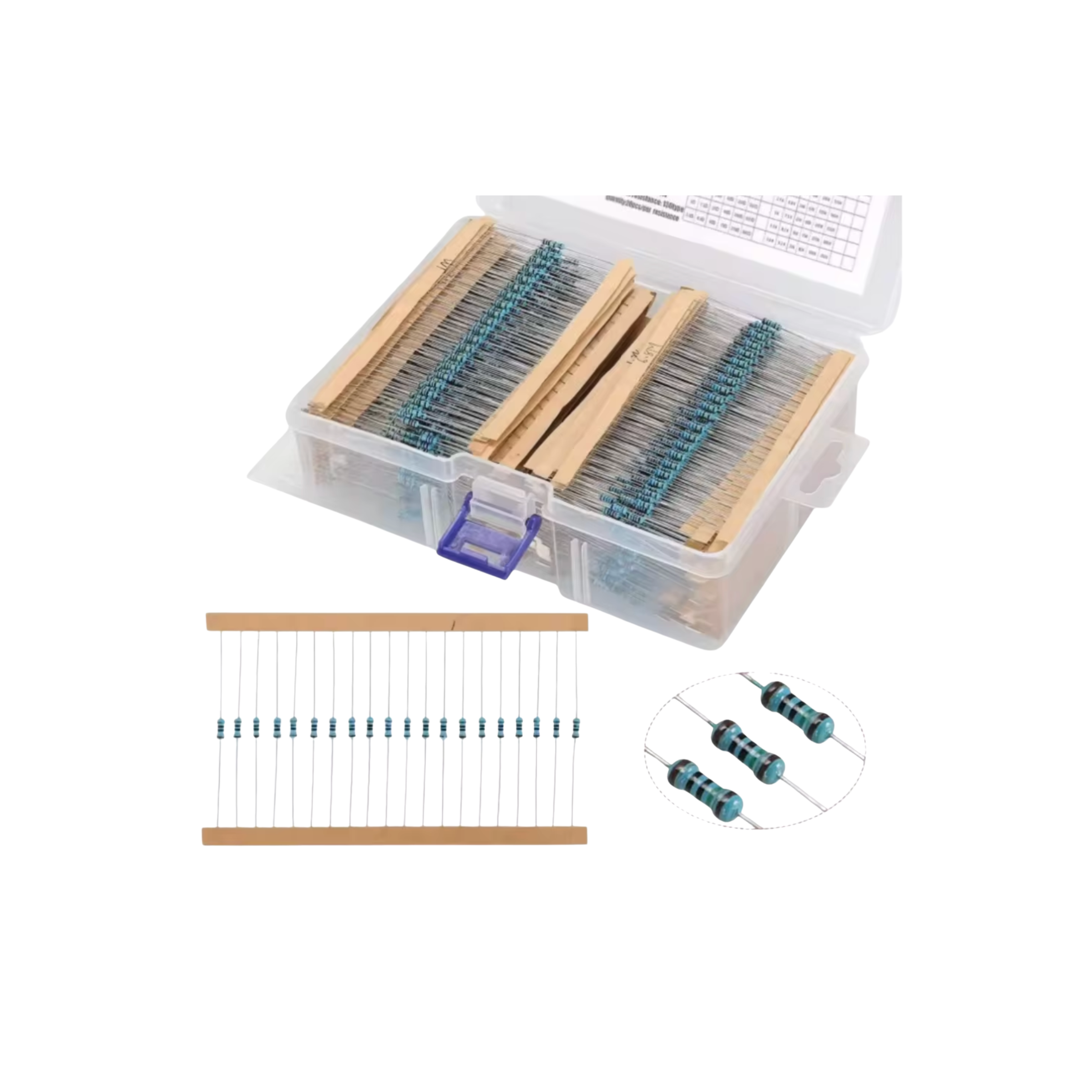 2600-Pieces Resistor  Kit