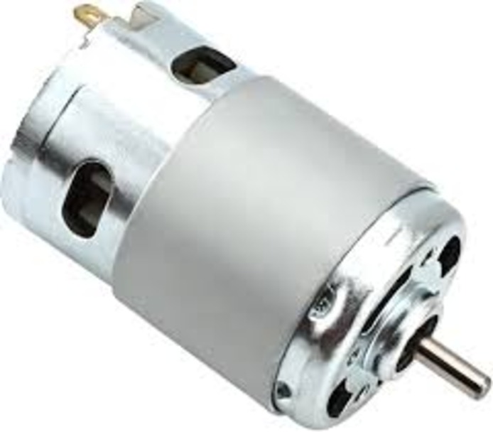 775 Motor Dual Round Rod 12V 6000 RPM