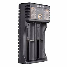 LiitoKala 18650 Charger – 2 Slot Smart Battery Charger