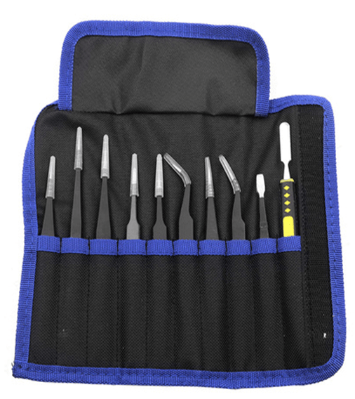 Tweezer SET for SMD rework
